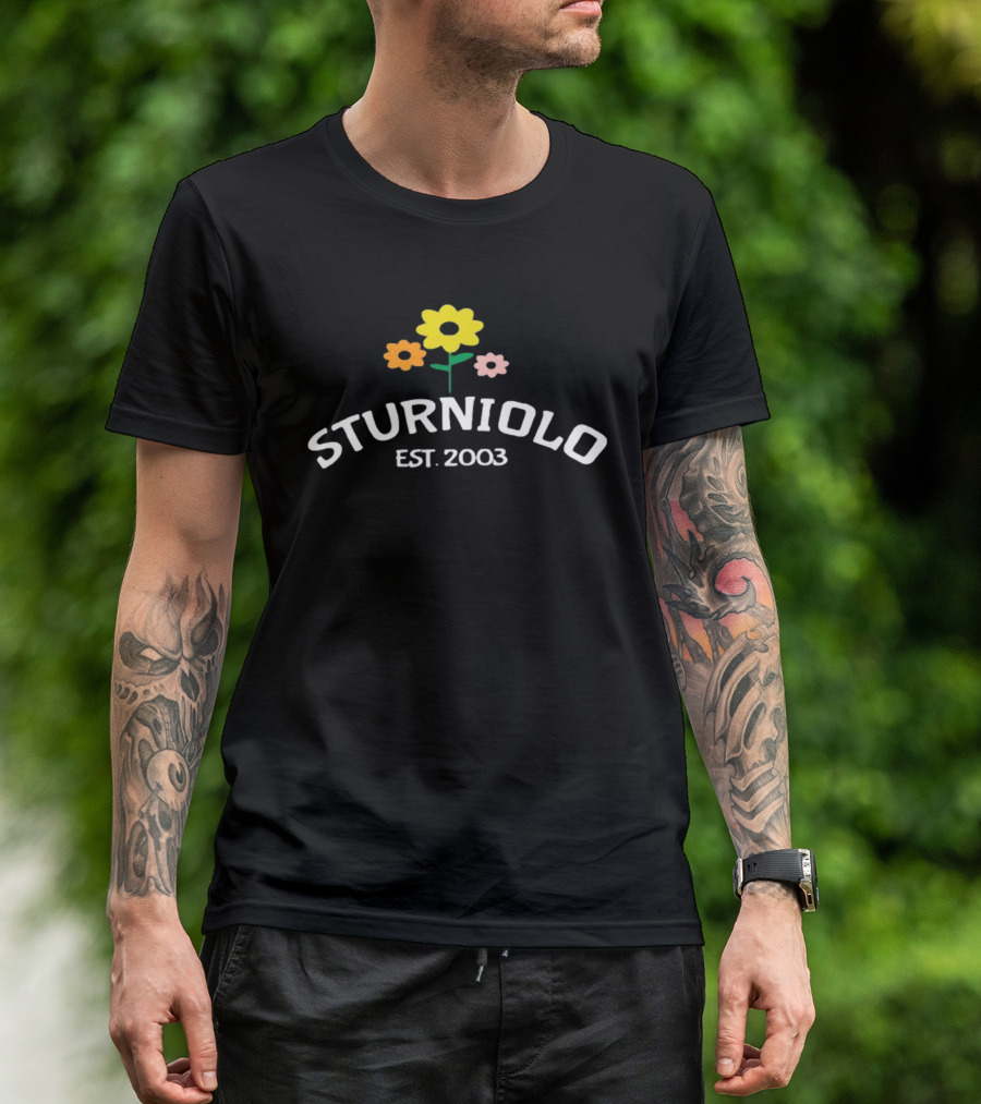 STURNIOLO EST. 2003 Flower Trio T-Shirt