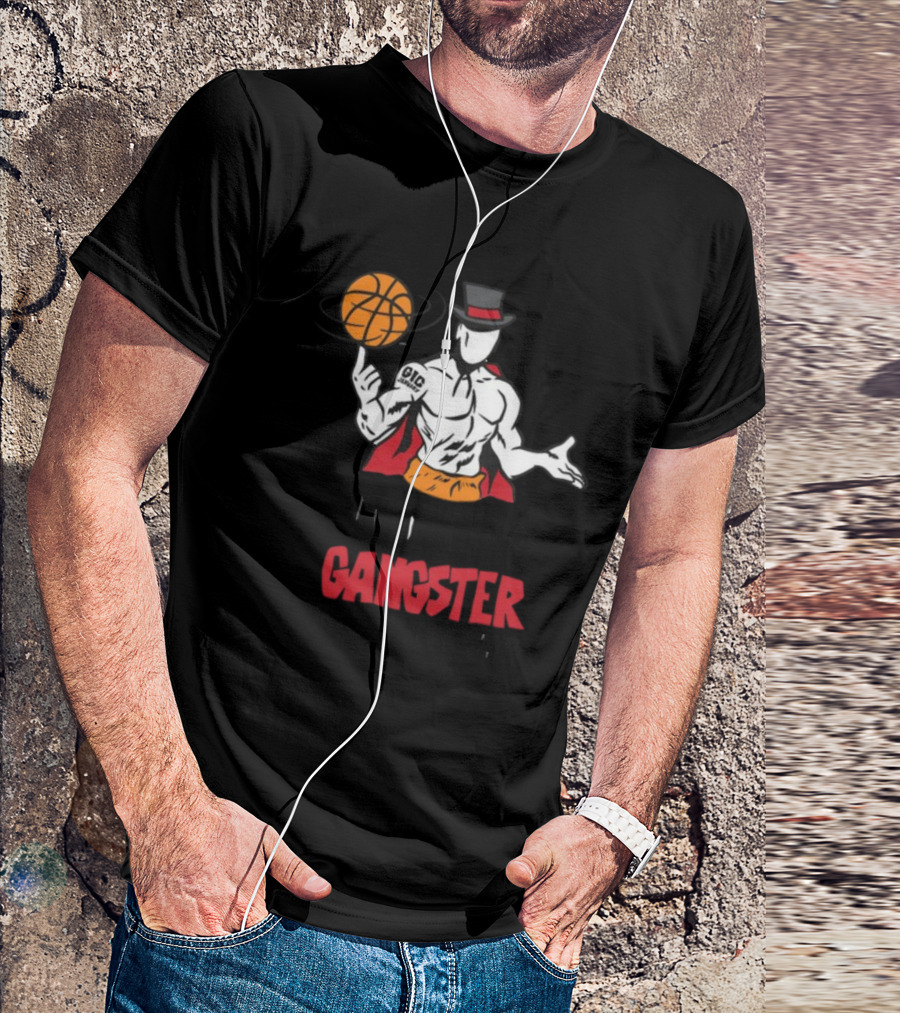 Wouldn't It Be Gangster If We Scored A Shot Basketball Gangster Gic January T-Shirt