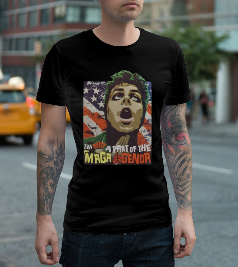 I'm Not A Part Of The MAGA Agenda Political Pop T-Shirt