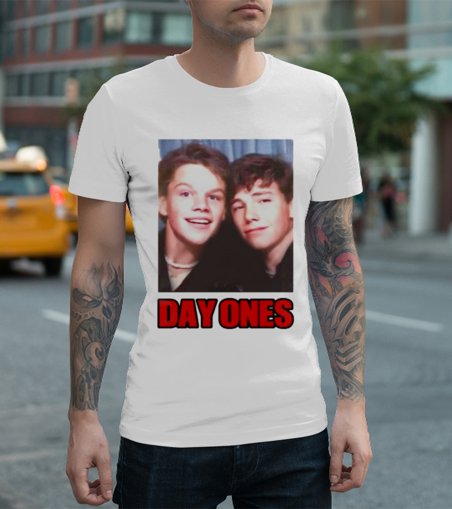 Matt Damon Ben Affleck Day Ones Friends Forever T-Shirt