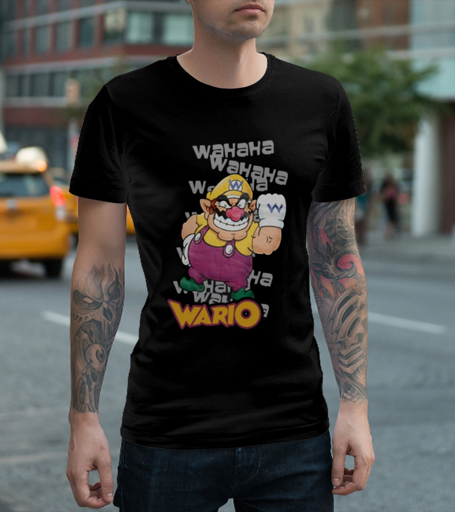 Wahaha Wario Big Beef Wario T-Shirt