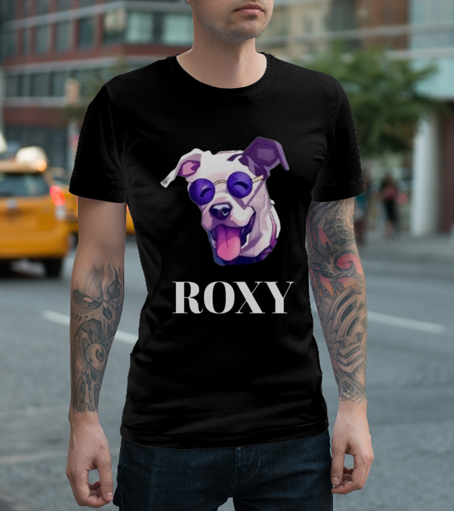 Too Cool Roxy Jbtv Purple Sunglasses Dog T-Shirt