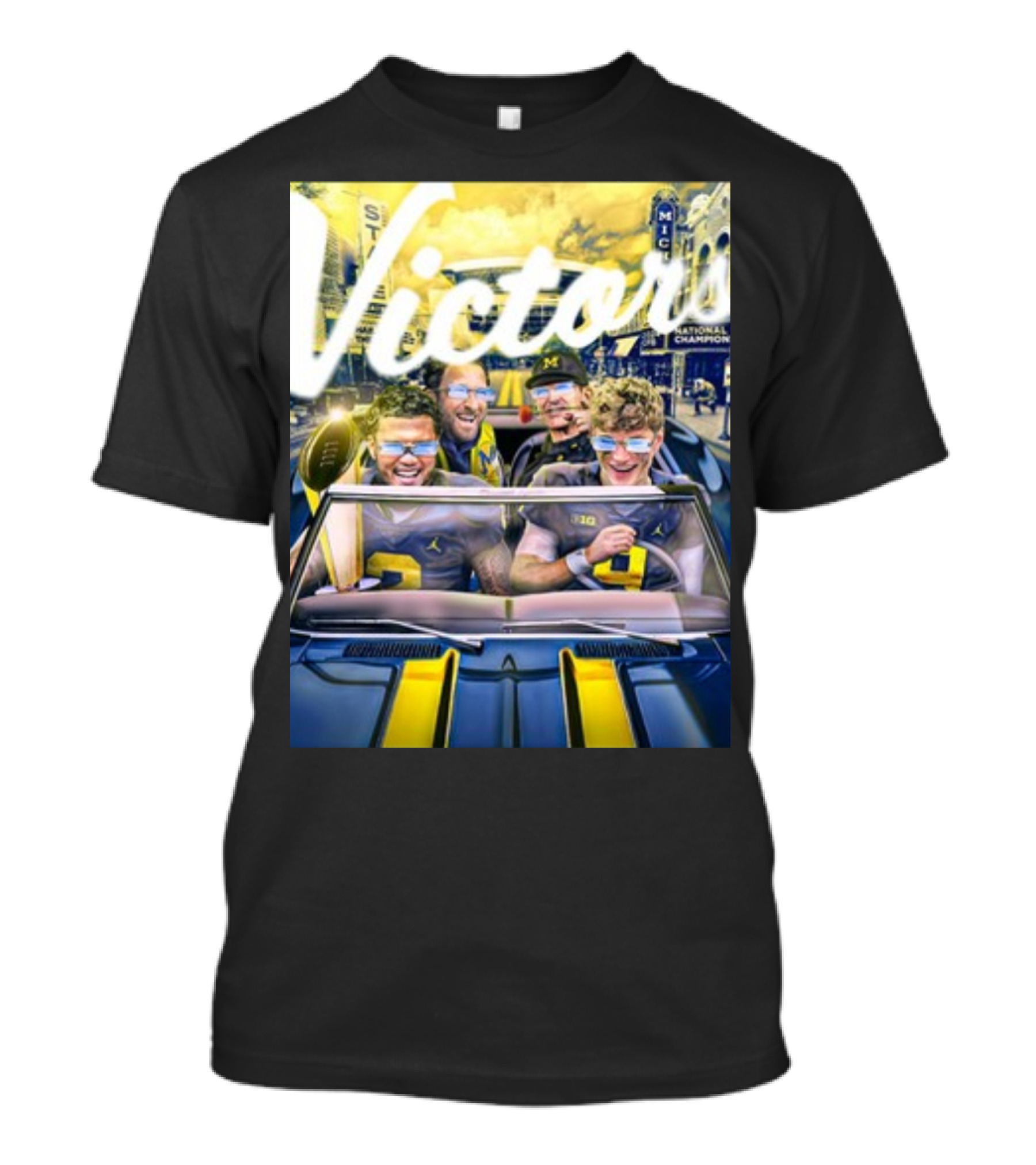 Victors National Champions 15-0 Celebratory Drive T-Shirt