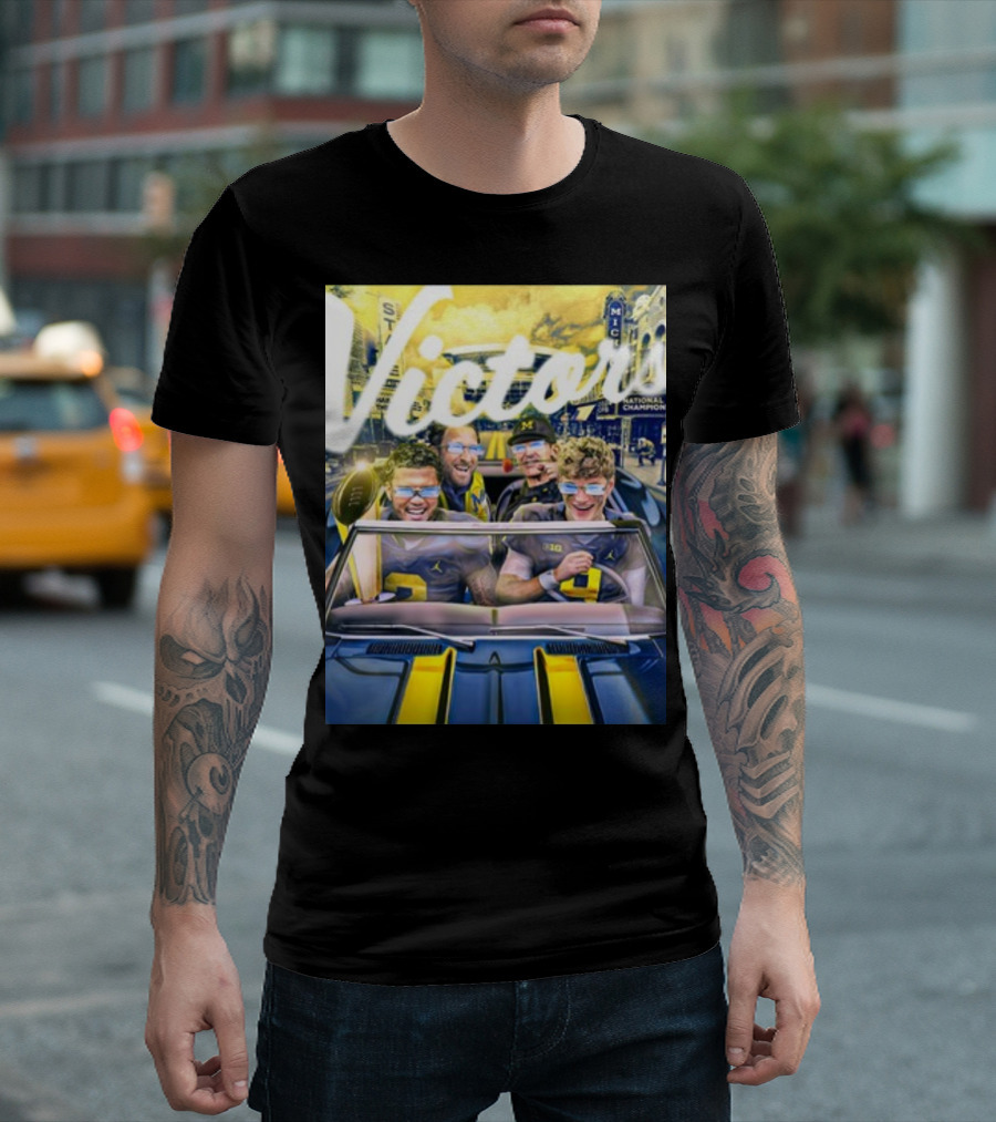 Victors National Champions 15-0 Celebratory Drive T-Shirt