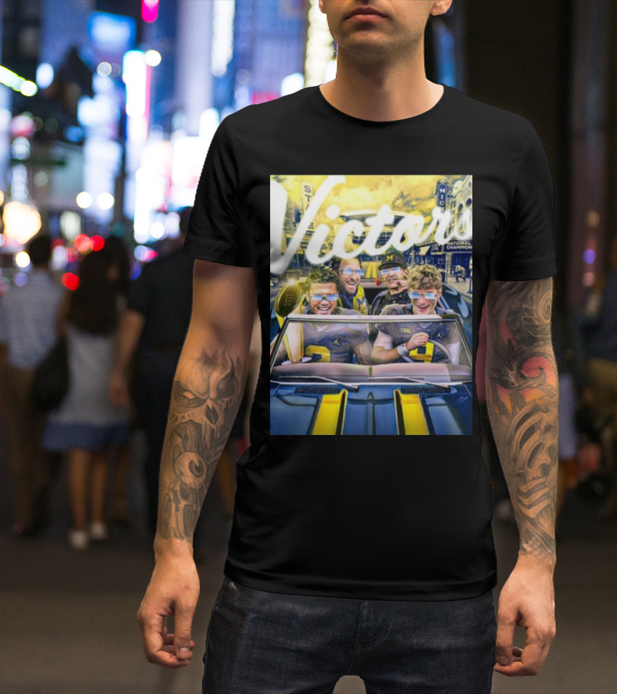 Victors National Champions 15-0 Celebratory Drive T-Shirt