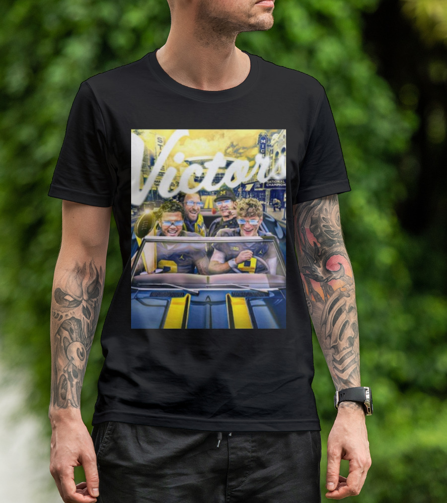 Victors National Champions 15-0 Celebratory Drive T-Shirt