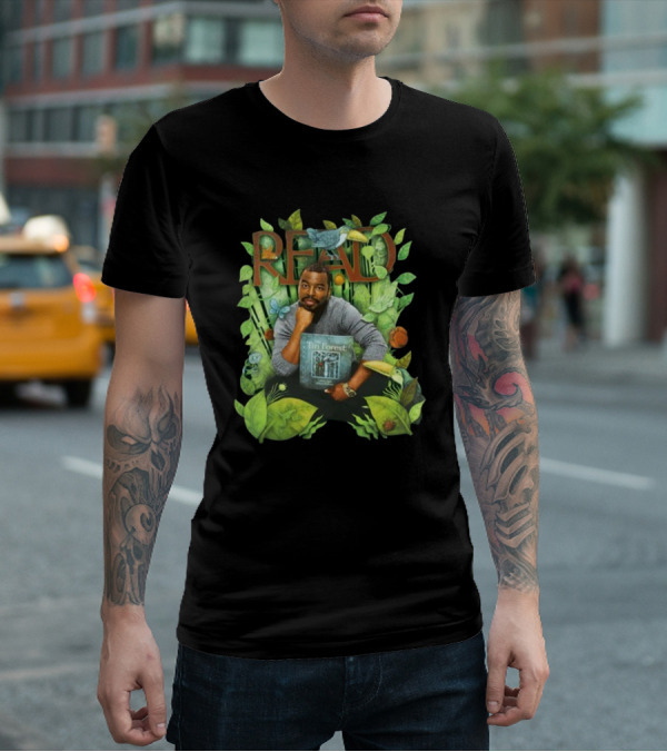 LeVar Burton Read The Tin Forest Surrounded By Lush Greenery And Animals T-Shirt