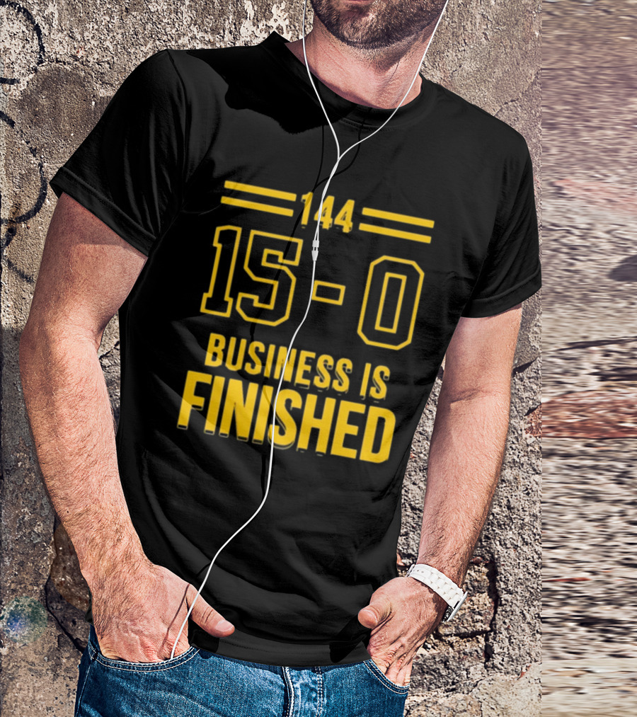 144 15-0 Business Is Finished Triblend T-Shirt