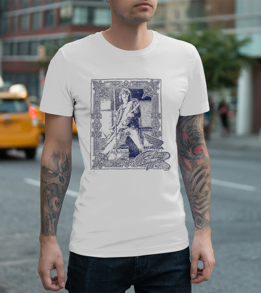 Honda CR Ramone Motorcycle T-Shirt