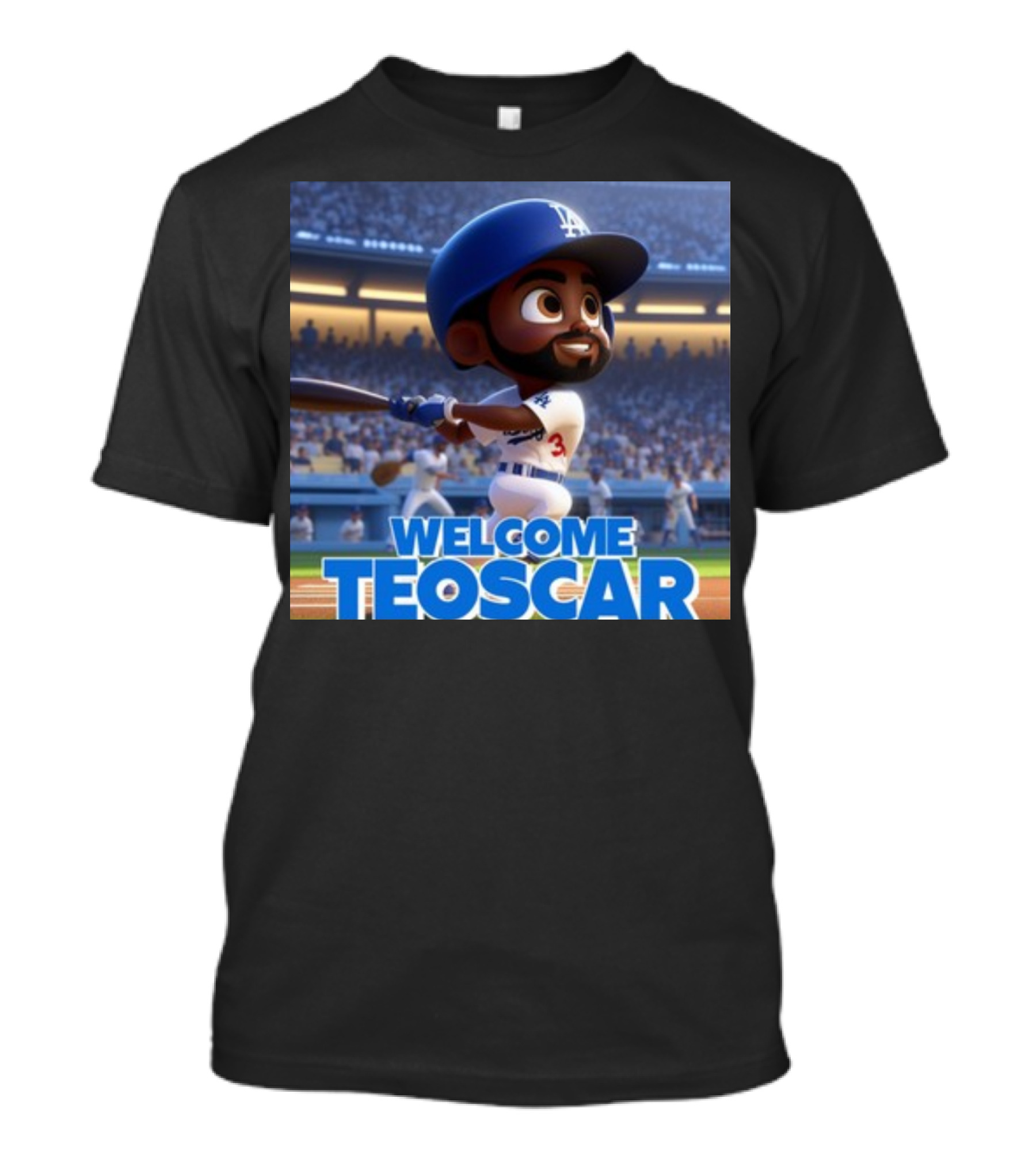 Doyersdave Welcome Teoscar Baseball Dodgers Stadium T-Shirt