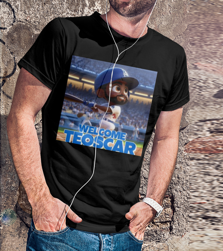Doyersdave Welcome Teoscar Baseball Dodgers Stadium T-Shirt