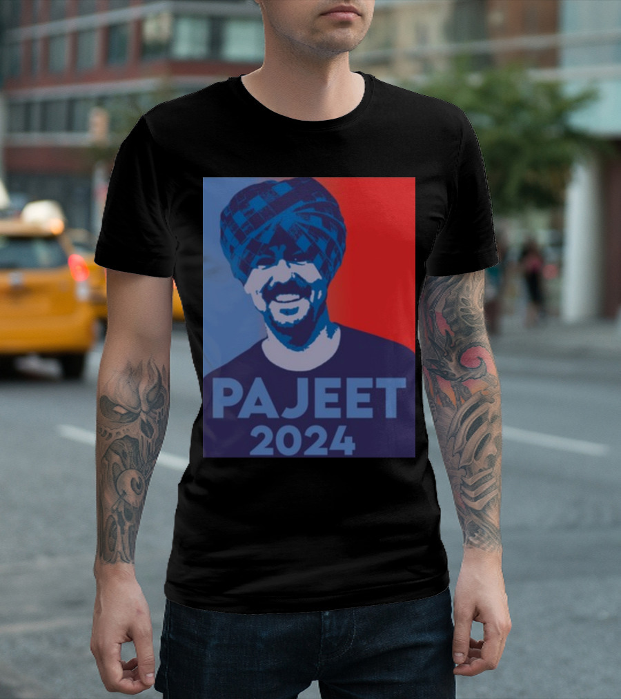 Pajeet 2024 Blue Red Hope T-Shirt