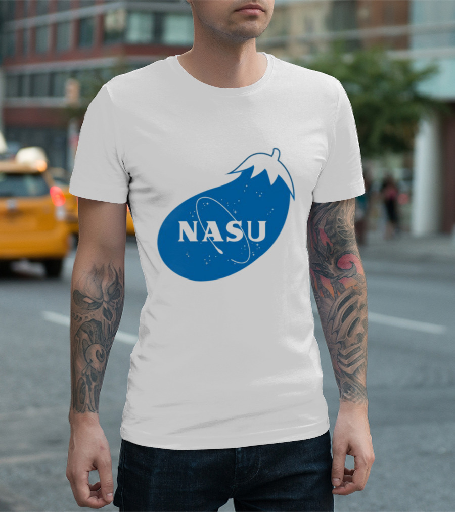 NASA Eggplant Nasu Space T-Shirt