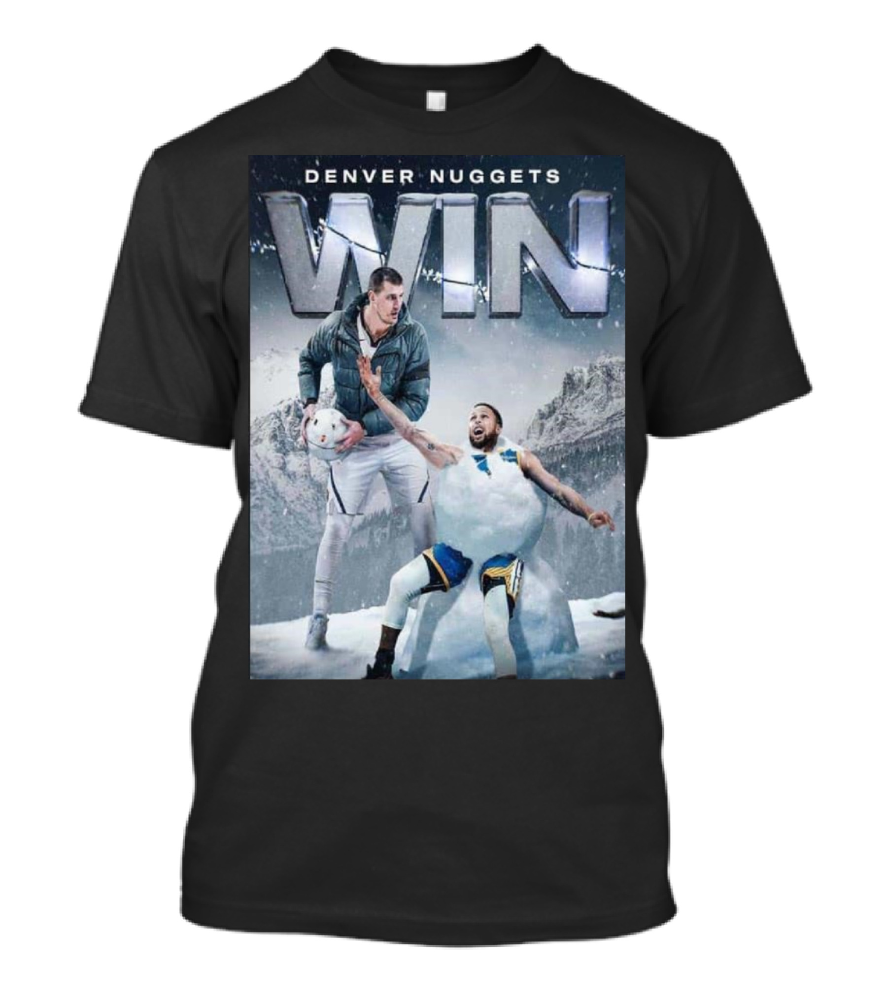 Denver Nuggets Win Nikola Jokic Performance Against Golden State Warriors T-Shirt