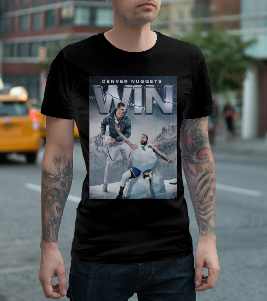 Denver Nuggets Win Nikola Jokic Performance Against Golden State Warriors T-Shirt