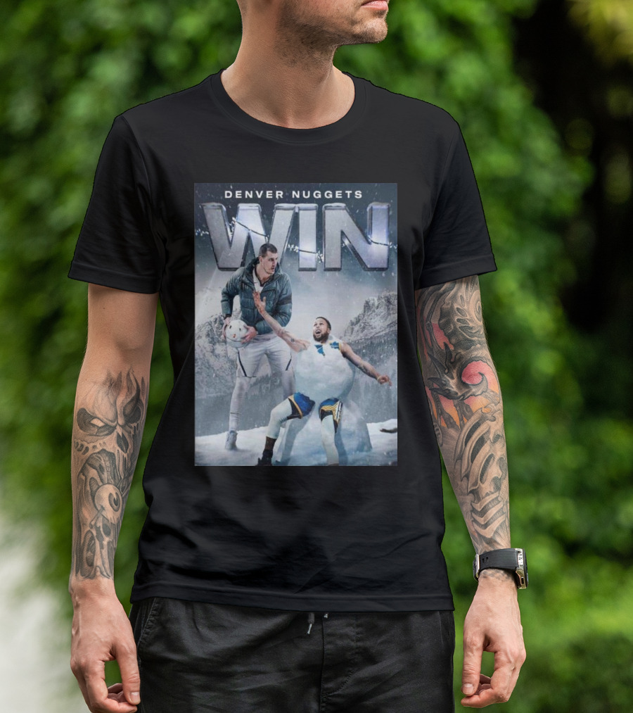 Denver Nuggets Win Nikola Jokic Performance Against Golden State Warriors T-Shirt