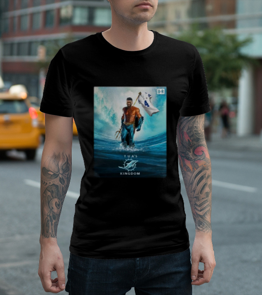 Tua's Kingdom Dolphins Conquer Cowboys B/R T-Shirt