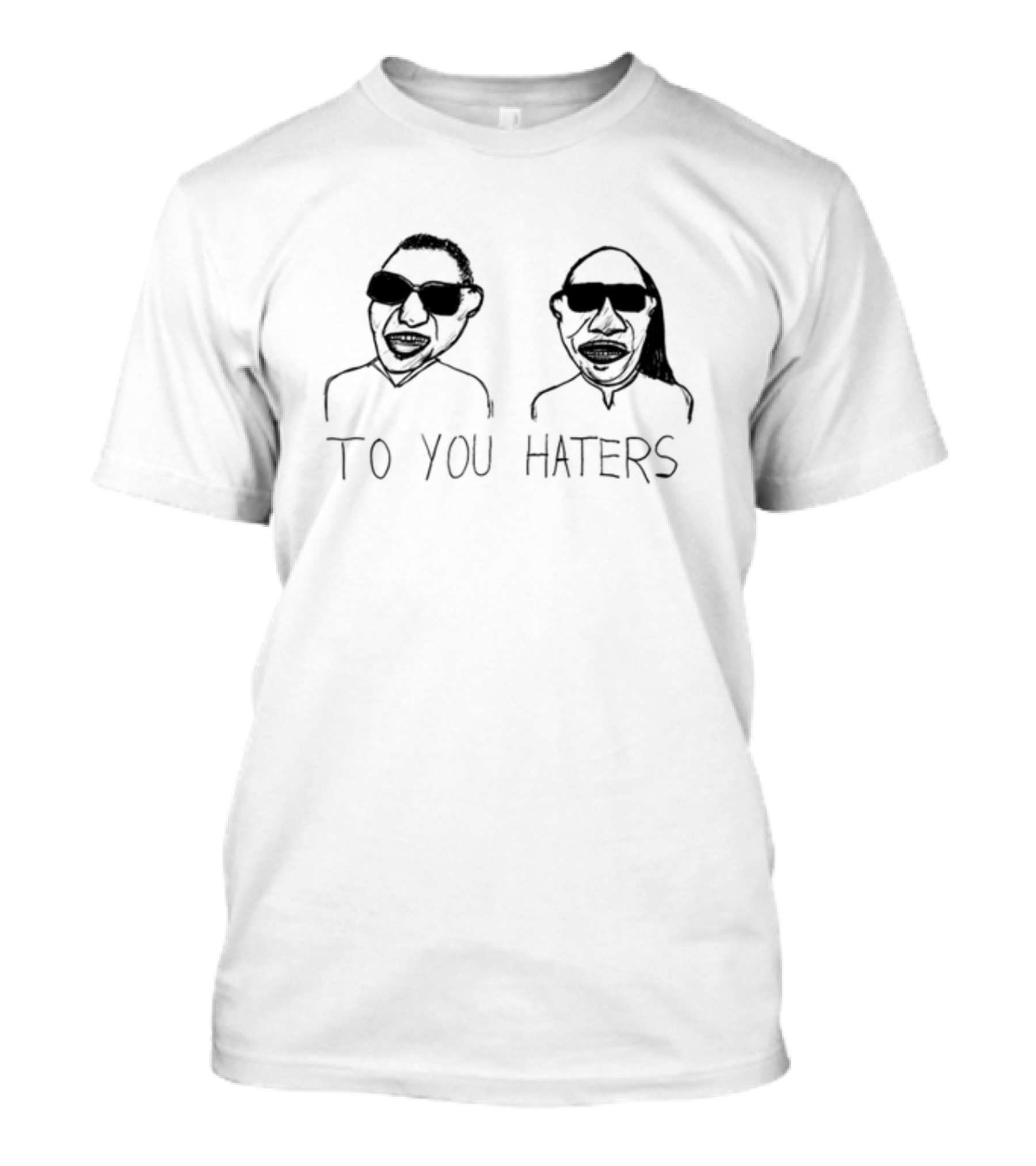 Dave Portnoy To You Haters Sunglasses Cartoon T-Shirt