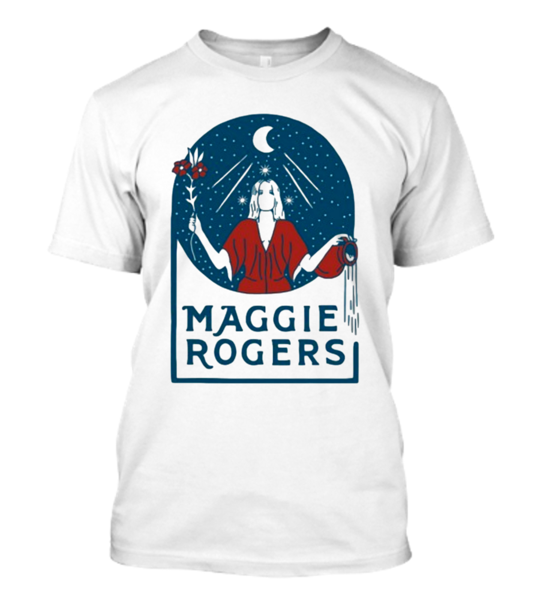 Maggie Rogers Cosmic Night Sky Imagery 5 Year Anniversary Magi T-Shirt