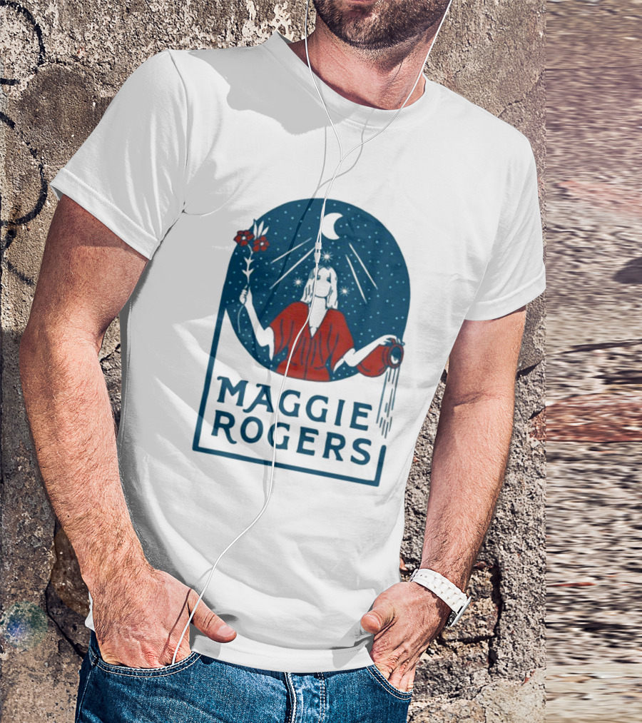 Maggie Rogers Cosmic Night Sky Imagery 5 Year Anniversary Magi T-Shirt