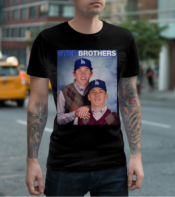 Bobby Miller Walker Buehler LA Step Brothers T-Shirt