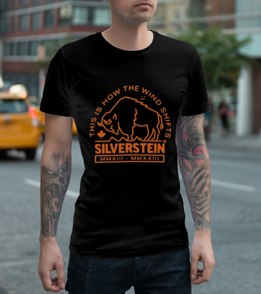 THIS IS HOW THE WIND SHIFTS SILVERSTEIN MMXIII - MMXXIII BUFFALO T-Shirt