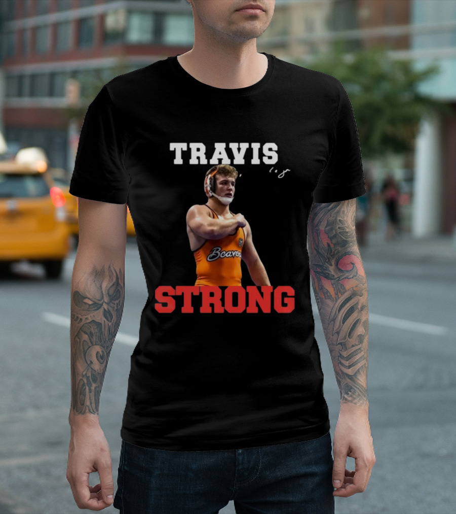 TRAVIS BEAVERS STRONG T-Shirt