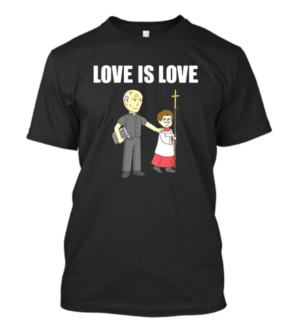Love Is Love Clergy And Choirboy T-Shirt