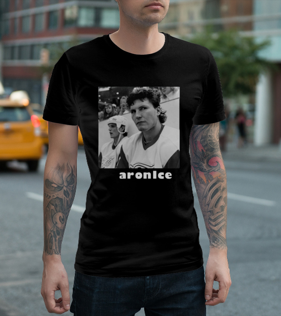 Bob Probert War On Ice Hockey Legend in Action T-Shirt