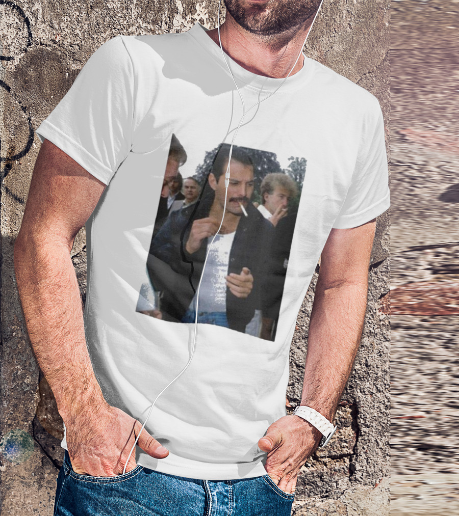 Freddie Mercury Photo Comfort Trendy Iconic T-Shirt