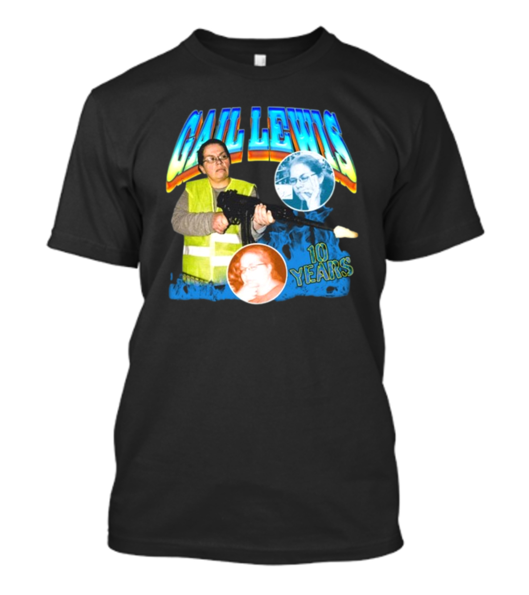 Gail Lewis Iconic Moments 10 Years Anniversary T-Shirt