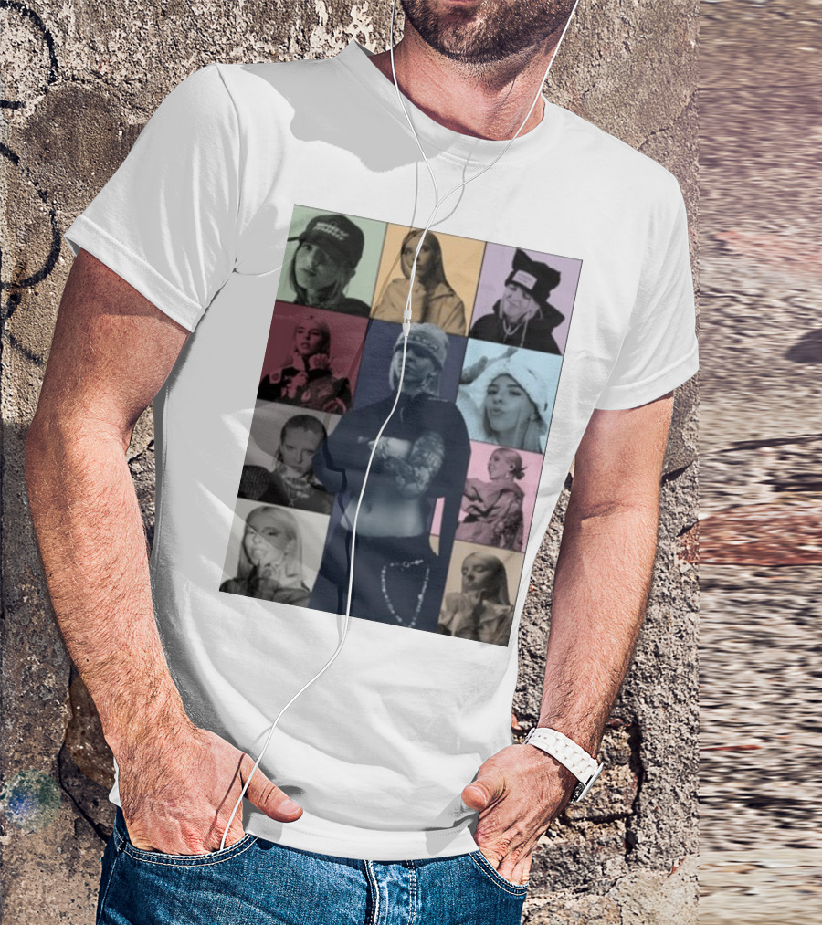 Jessy Ren The Eras Tour Iconic Style Grid T-Shirt