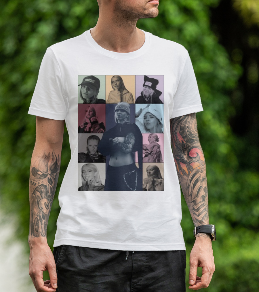 Jessy Ren The Eras Tour Iconic Style Grid T-Shirt