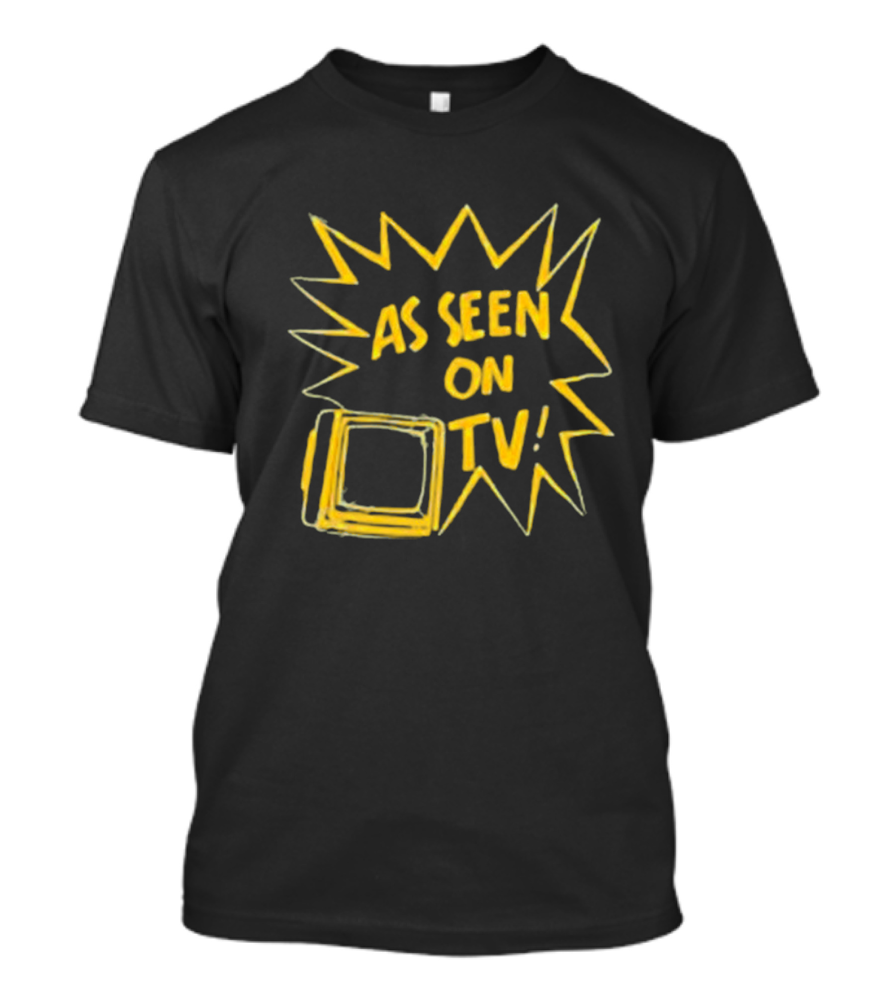 As Seen On TV Retro Style Burst With TV T-Shirt