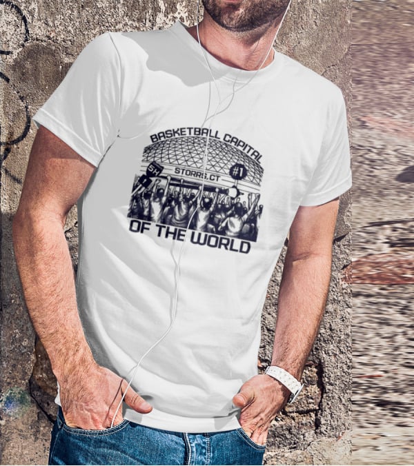 Basketball Capital Storrs CT Number 1 Of The World T-Shirt
