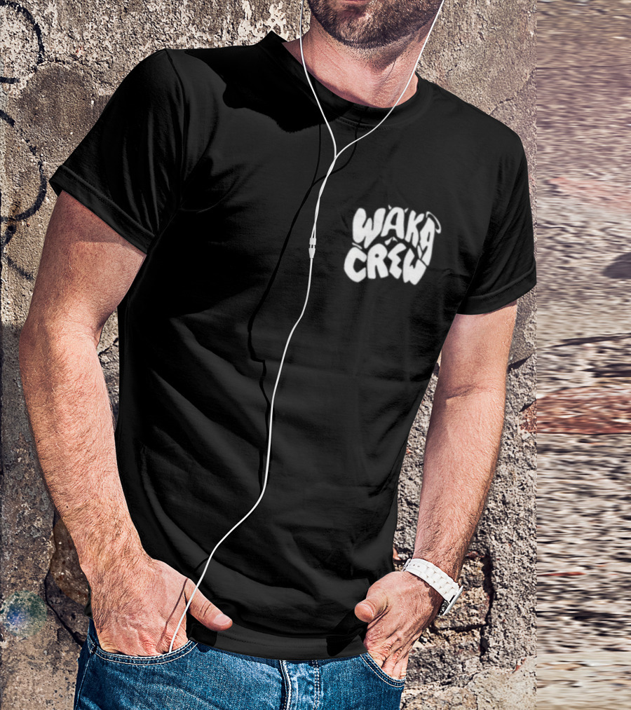 Waka Crew Washed Powder T-Shirt