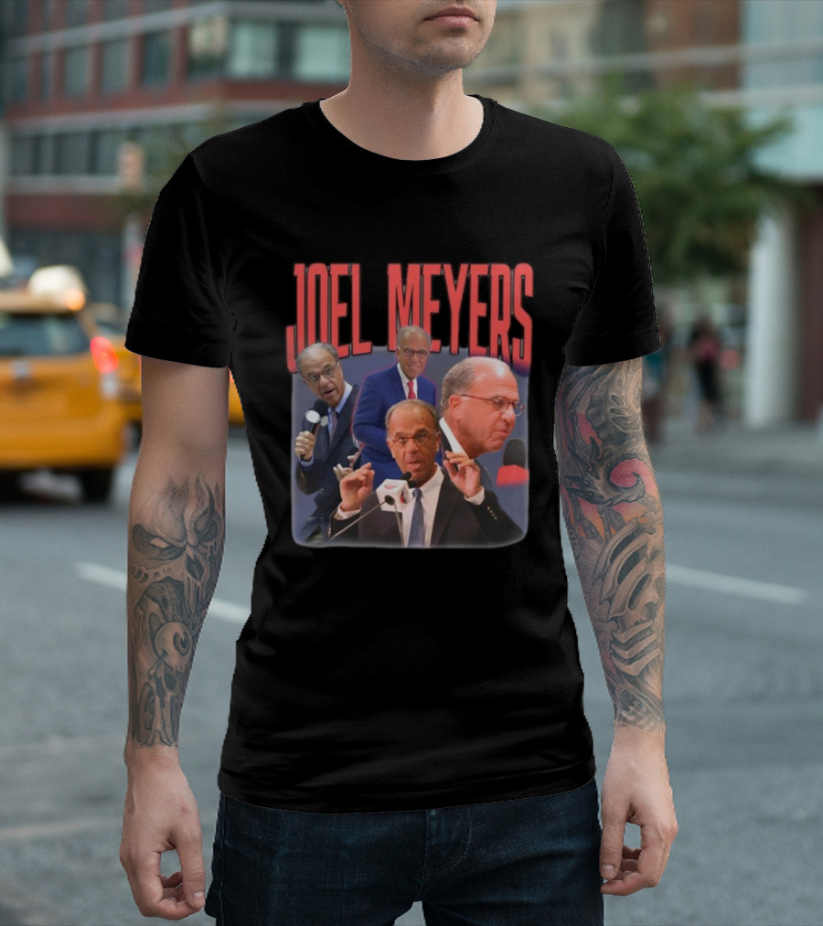 Joel Meyers NBA Announcer Speaker Broadcaster Compilation T-Shirt
