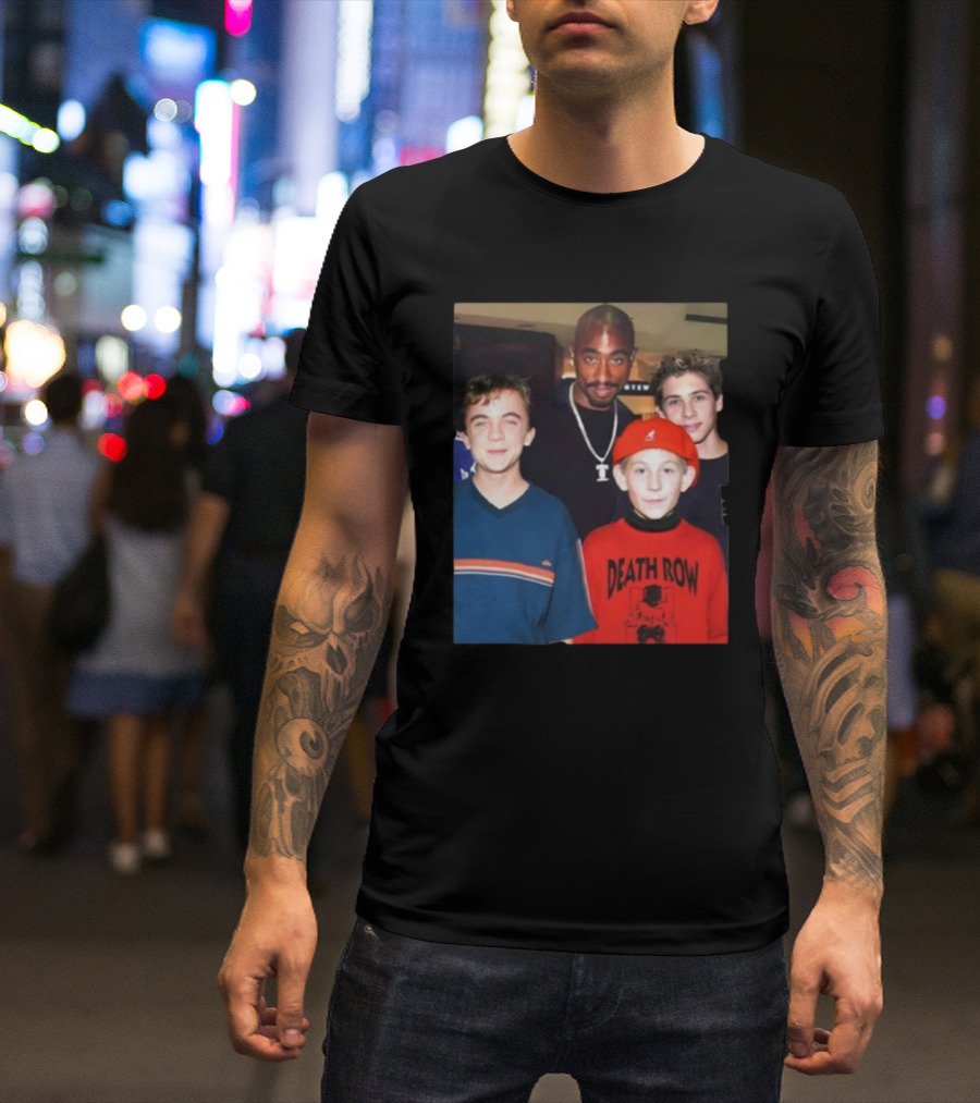 Makavelli In The Middle With Death Row T-Shirt