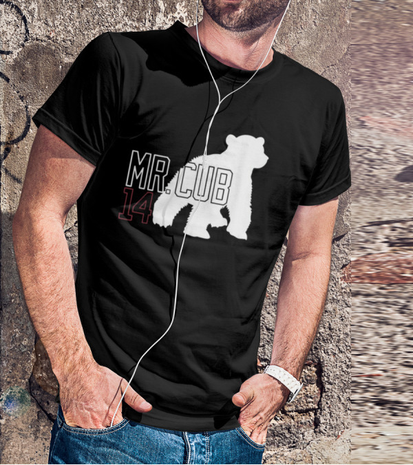 Mr. Cub 14 Silhouette Bear T-Shirt