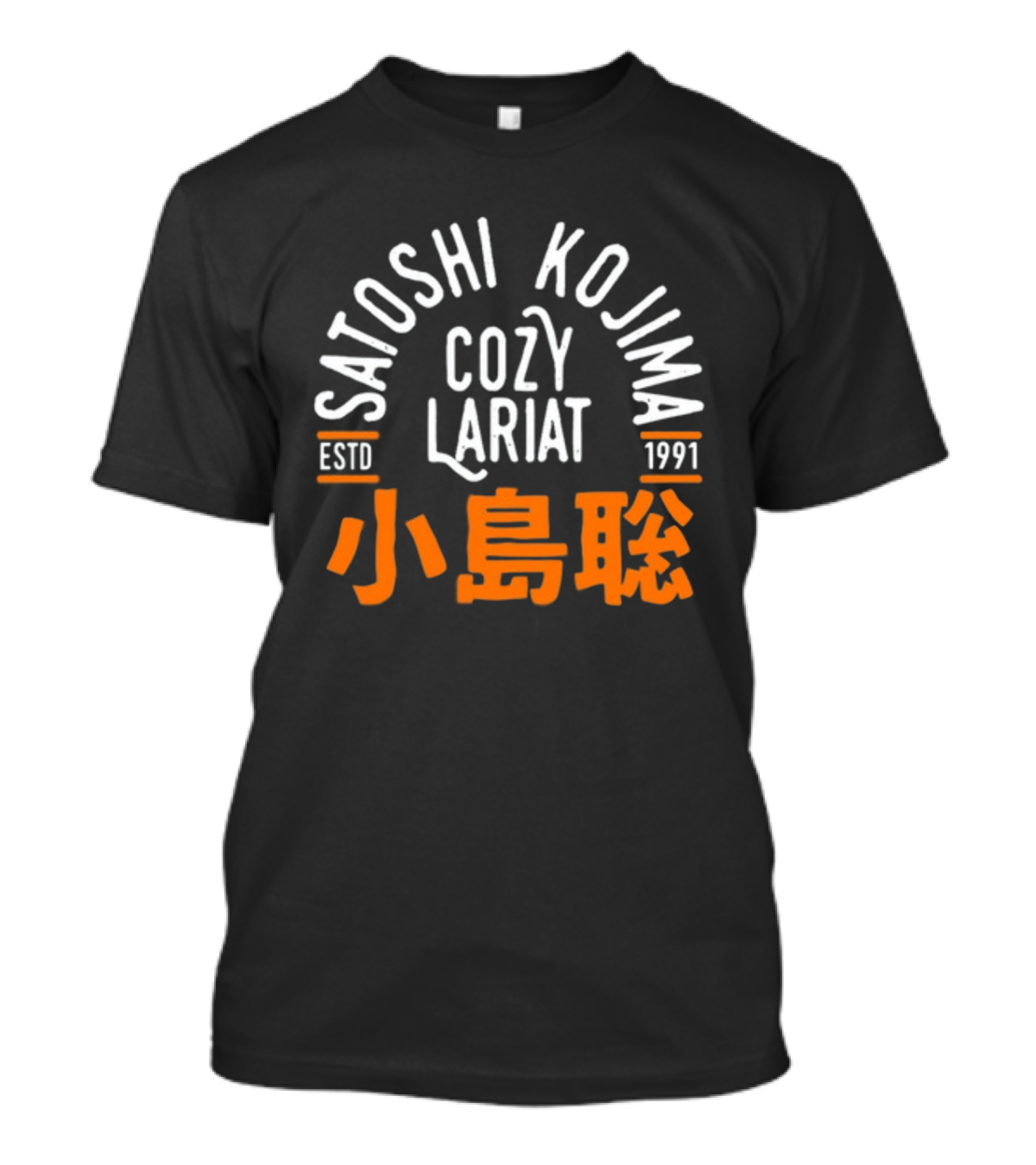 Satoshi Kojima Cozy Lariat Estd 1991 Small Island聰 T-Shirt