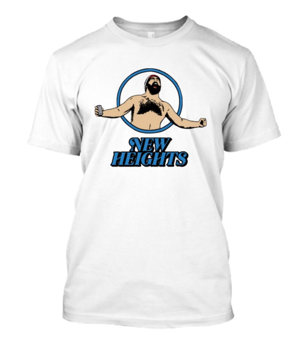 New Heights Jason Kelce Arm Raised Circle T-Shirt