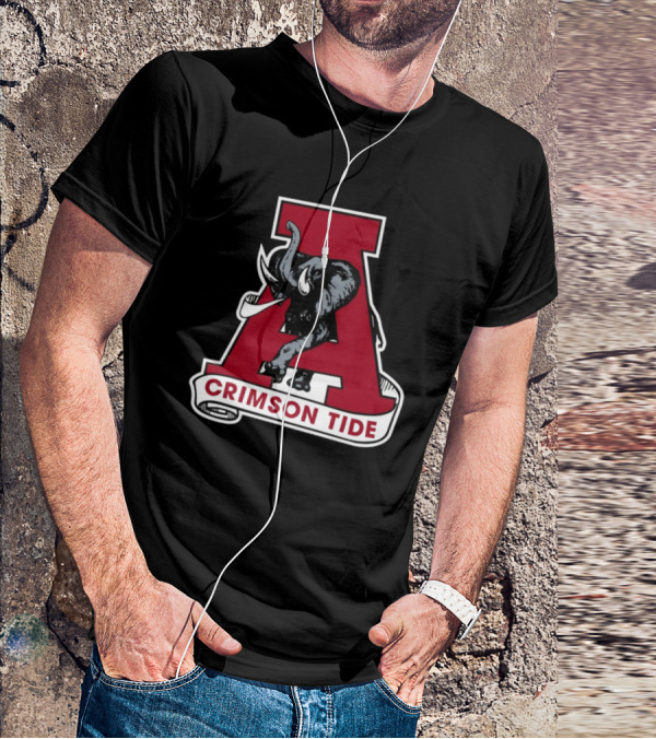 Jerret Mcelwain Alabama Crimson Tide Elephant T-Shirt