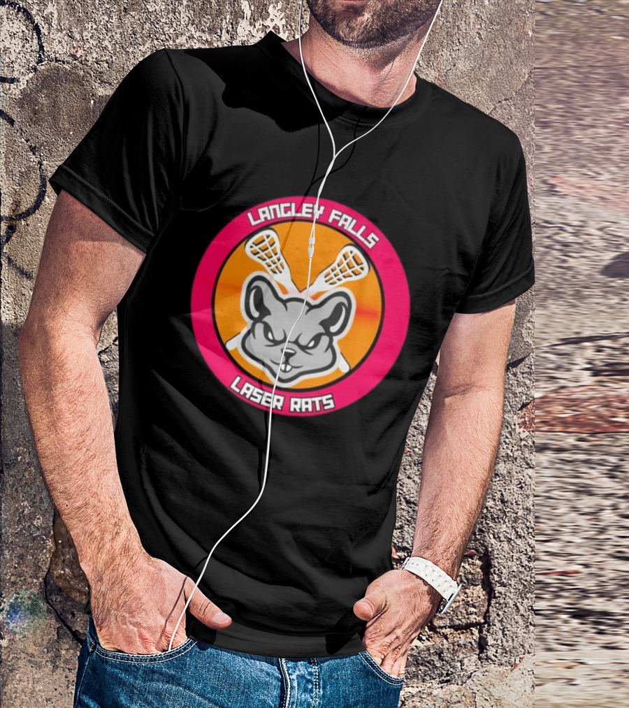 Langley Falls Laser Rats Lacrosse Team T-Shirt