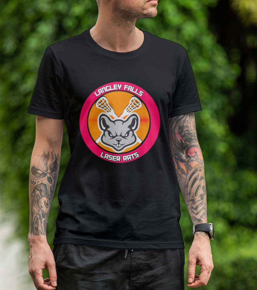Langley Falls Laser Rats Lacrosse Team T-Shirt