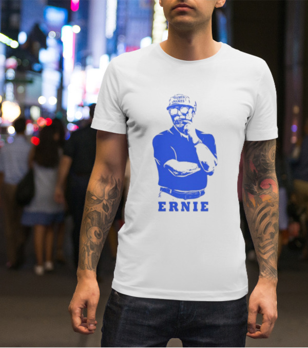 Games With Names Ernie Adams Iconic Blue T-Shirt