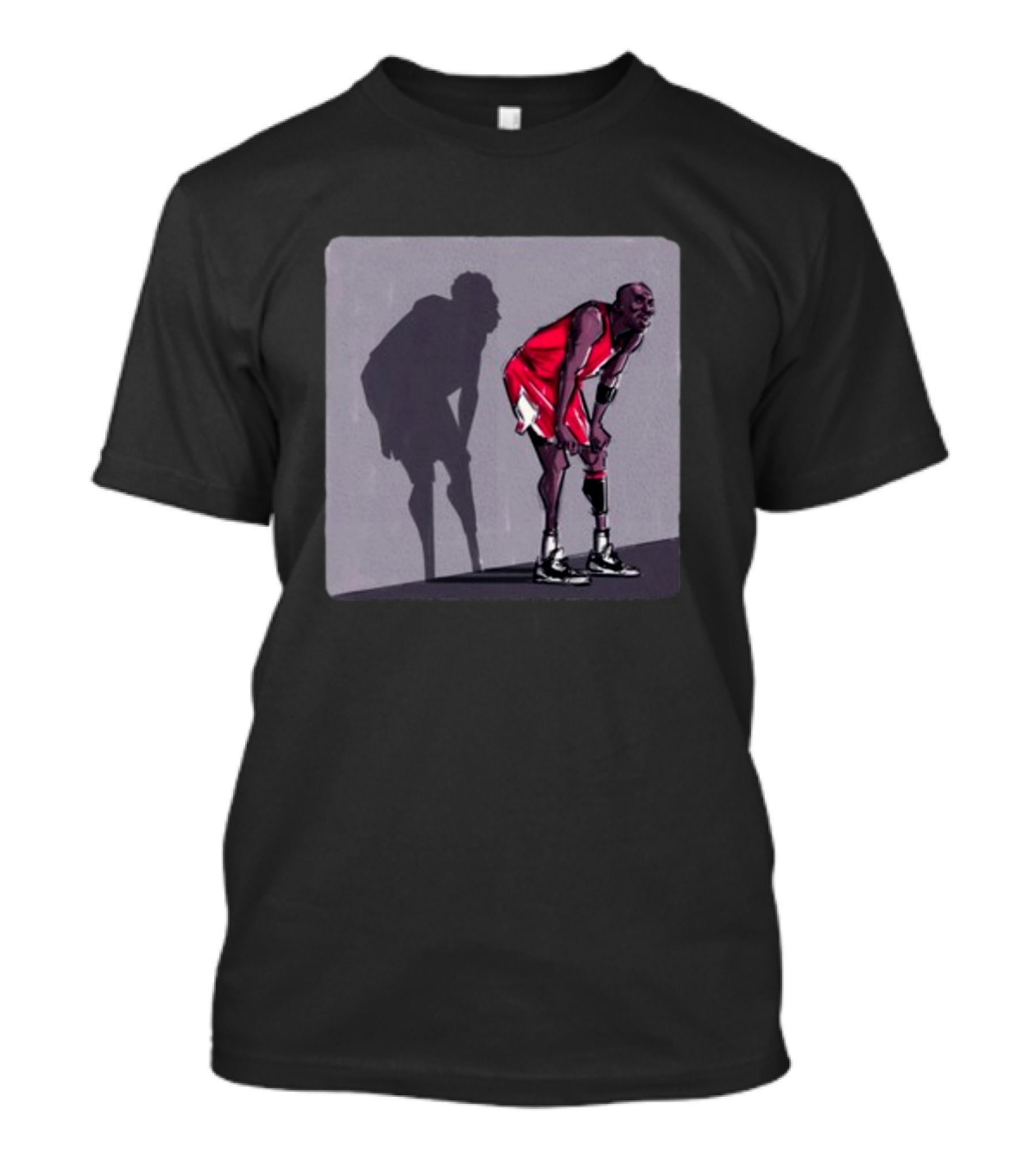 Me And My Shadow Basketball Legend Iconic T-Shirt