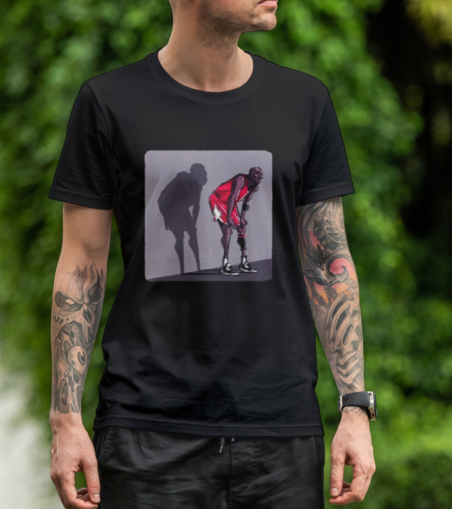 Me And My Shadow Basketball Legend Iconic T-Shirt