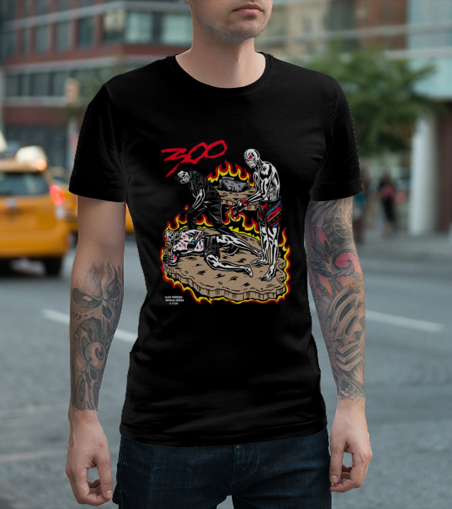 Alex Pereira Poatan 300 Sweet Dreamz Combat Arena#1.334 T-Shirt