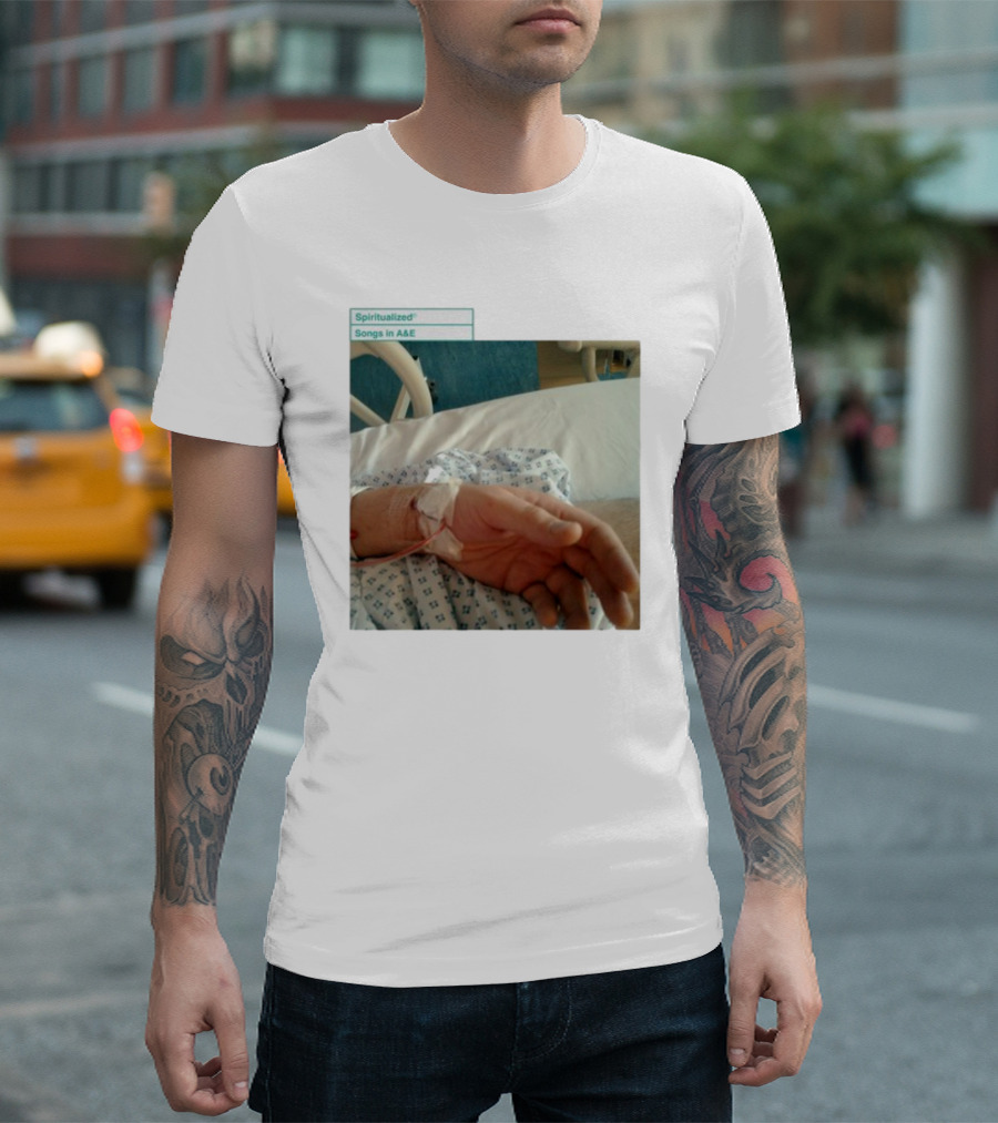 Spiritualized Album Songs In A&E Hospital Bed Scene T-Shirt