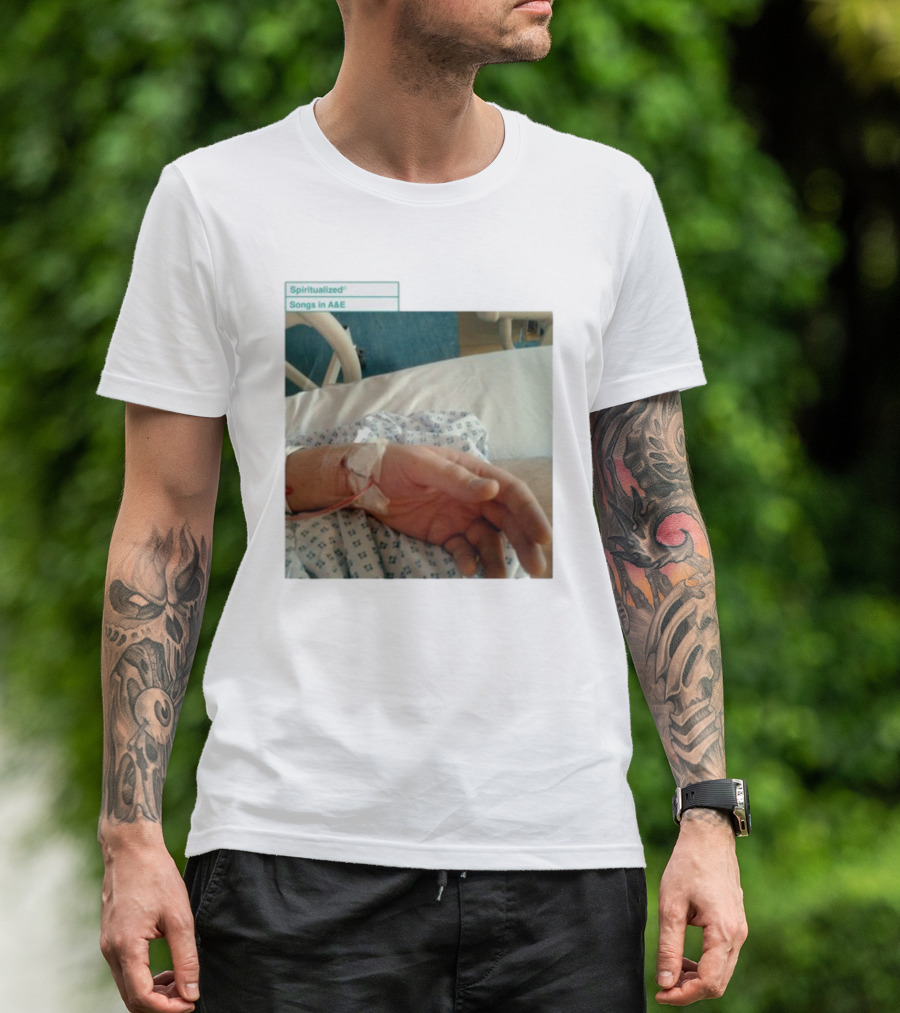 Spiritualized Album Songs In A&E Hospital Bed Scene T-Shirt